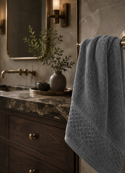Maris Plush Turkish Towel — Mineral