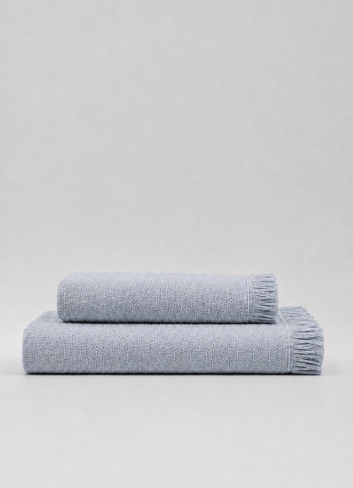 Luma Turkish Towel — Silver Mist