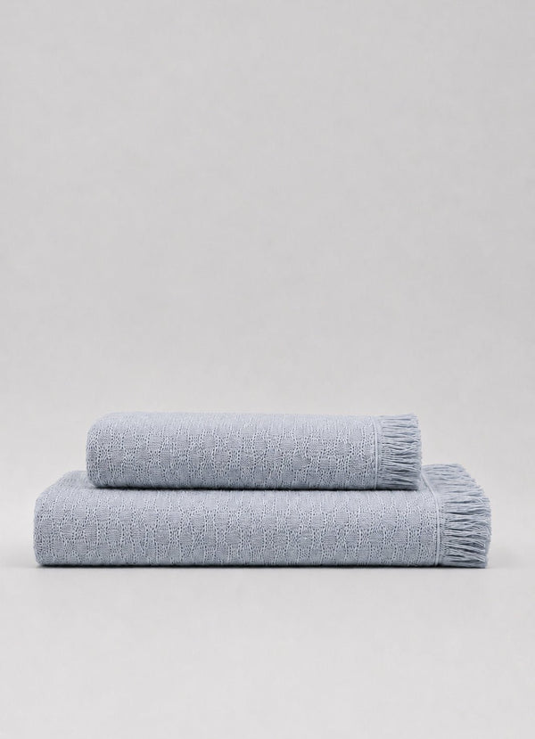 Luma Turkish Towel — Silver Mist