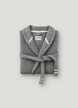 Cloud Waffle Bathrobe — Mineral Mist
