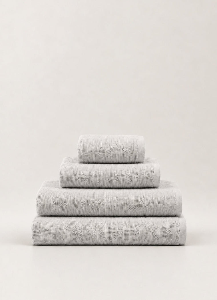 Fine Weave Towel — Mist Grey