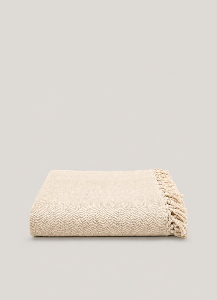 Heritage Herringbone — Alabaster