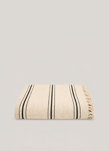 Heritage Weave Stripe — Oat Veil - Calinea