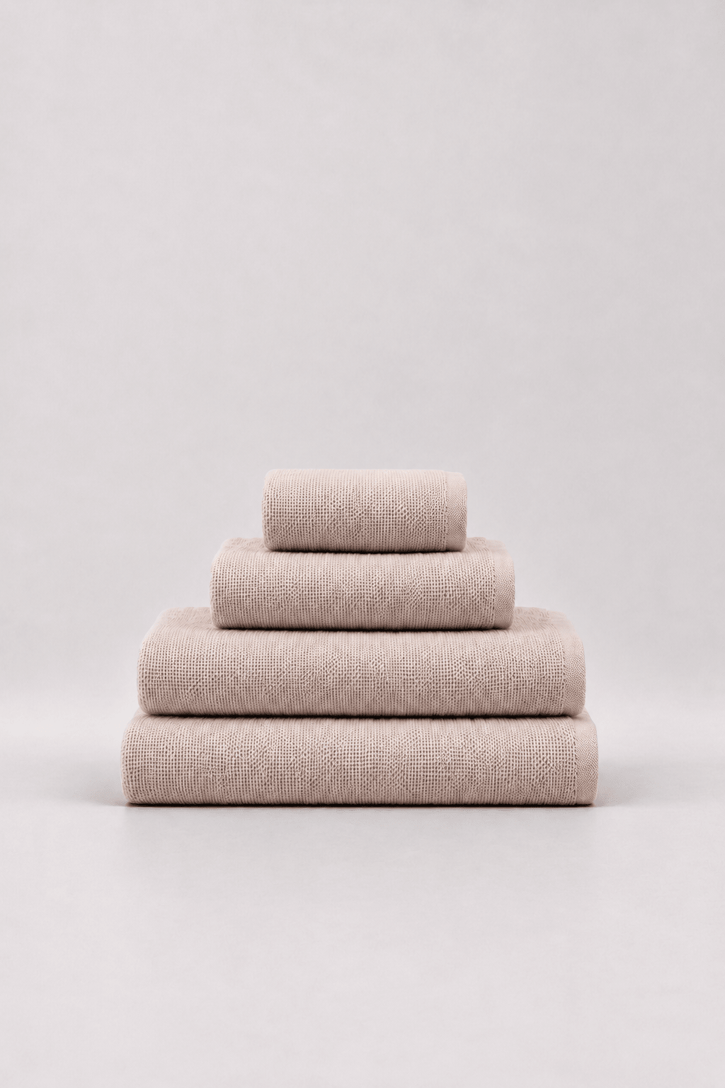 Fine Weave Turkish cotton towel in Blush Veil — hero product shot
