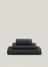 Miel Waffle Towel — Ash Slate
