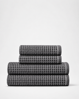 Miel Waffle Bath Bundle — Ash Slate
