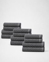 Miel Waffle Bath Bundle — Ash Slate