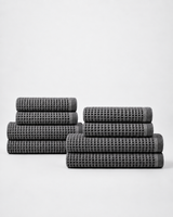 Miel Waffle Bath Bundle — Ash Slate