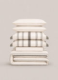 Silken Lyocell Bedding Set — Sky Line