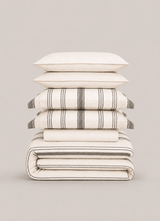 Silken Lyocell Bedding Set — Sky Line